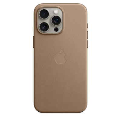 Afbeelding van Apple Fine Woven Case iPhone 15 Pro Max Taupe