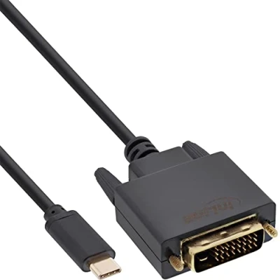 Afbeelding van InLine USB displaykabel (1 m, HDMI), Videokabel