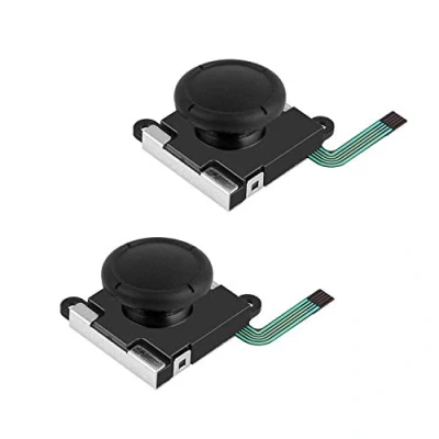 Afbeelding van 2 stuks 3D analoge Joystick gamepads voor Nintendo Switch NS Joy Con controller Joypad vervanging links rechts