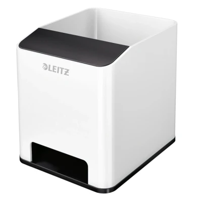 Afbeelding van Pennenhouder Leitz WOW wit/zwart