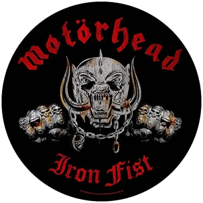 Afbeelding van Motorhead ; Iron Fist Circular Rugpatch