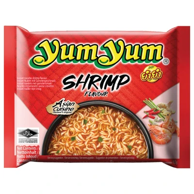 Afbeelding van Yum Instant Noedels Garnalen smaak 60 g