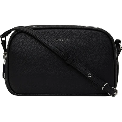 Afbeelding van Matt &amp; Nat Pair Purity Dames Crossbodytas Zwart