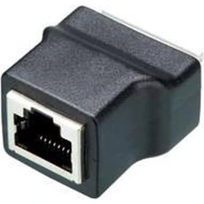 Afbeelding van 8P8C (RJ45) VROUWELIJK NAAR 8 POLIGE SCHROEFLOZE AANSLUITING (5 ST)