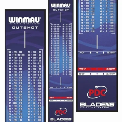 Afbeelding van Winmau Dartmat Outshot soft