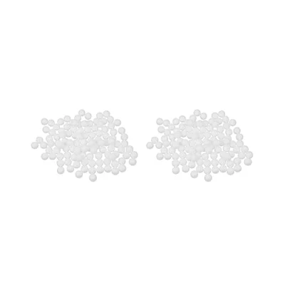 Afbeelding van 2 Set 100 Stuks Witte Modellering Craft Polystyreen Schuim Ballen 20mm
