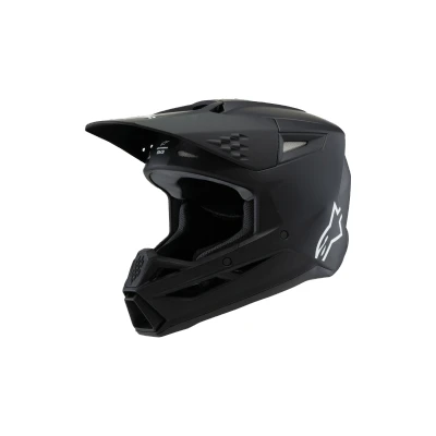 Afbeelding van Alpinestars 2025 Supertech M3 Radium Jeugd Crosshelm Mat Zwart maat YS