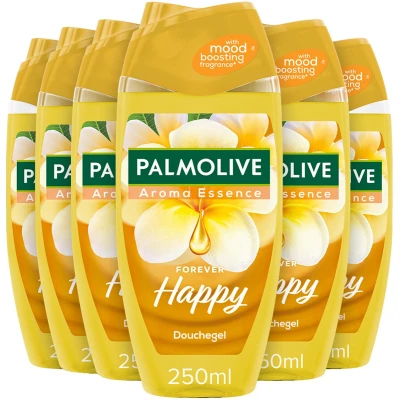 Afbeelding van 6x Palmolive Douchegel Aroma Essences Forever Happy 250 ml