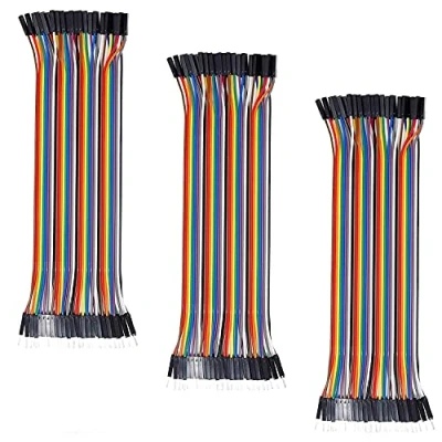 Afbeelding van AZDelivery 3 x Jumper Draadkabel 40 stuks per 20 cm F2M Vrouwelijk naar Man compatibel met Arduino en Raspberry Pi Inclusief E Book!