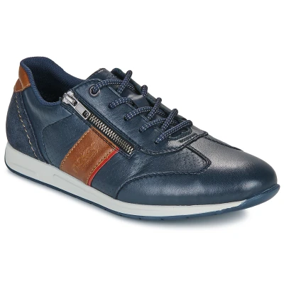 Afbeelding van Rieker heren 11927 veterschoenen, blauw, 43 EU