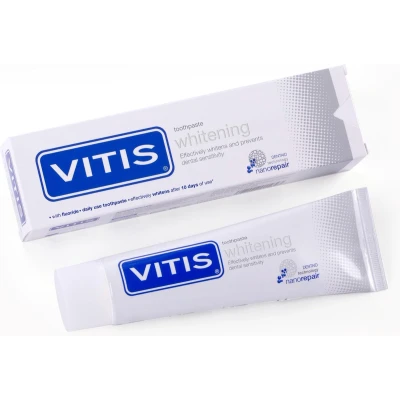 Afbeelding van 3x Vitis Whitening Tandpasta 75 ml
