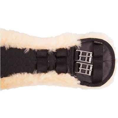 Afbeelding van BR dressurgordel Sheepskin, 60 cm, Big Star, grijs (200)