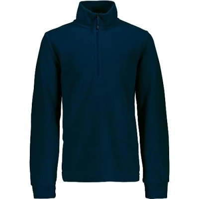 Afbeelding van CMP Fleecetrui voor kinderen, zwart/blauw, maat 128