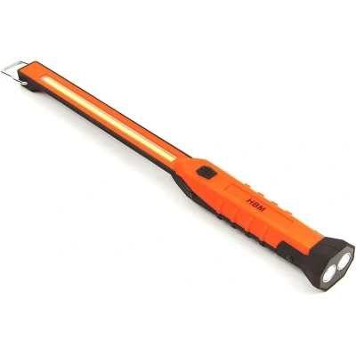 Afbeelding van HBM Professionele Oplaadbare Extra Smalle LED Zaklamp 300 Lumen