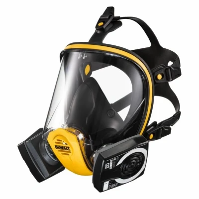 Afbeelding van DeWalt DXIR1FFMMP3 Lichtgewicht Herbruikbaar Volgelaatsmasker Met P3 Filters Maat M