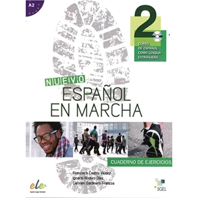 Afbeelding van Nuevo español en marcha 2. Arbeitsbuch mit Audio CD: Curso de como lengua extranjera