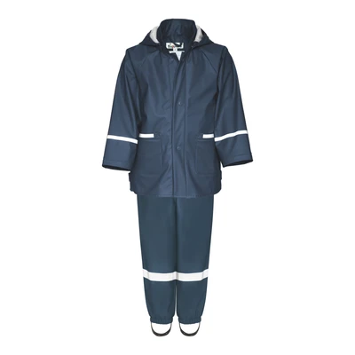 Afbeelding van Playshoes Tweedelig regenpak, modderpak, waterdicht, Basic Marine, 86