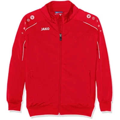 Afbeelding van JAKO Polyesterjas Classico, Uniseks Kind, Rood, 104