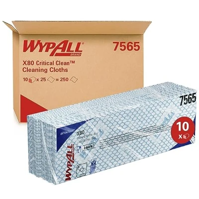 Afbeelding van WypAll Sopdoek X80 i fold blauw 1 laags 250 stuks