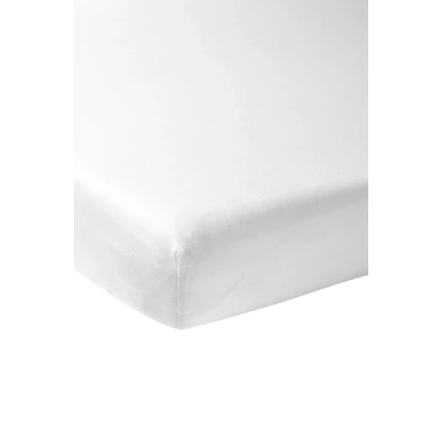 Afbeelding van Meyco Set Hoeslaken Wieg Jersey 40x80/90 Wit (2st)