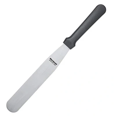 Afbeelding van Westmark Professioneel paletmes, recht, flexibel, lemmet: 3 x 18 cm, lengte: 30 roestvrij staal/kunststof, Master Line, zwart/zilver, 31212270
