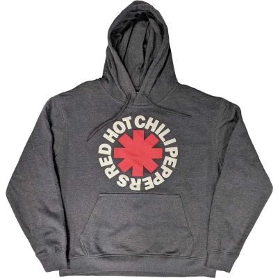 Afbeelding van Red Hot Chili Peppers Classic Asterisk Hoodie/trui M Grijs