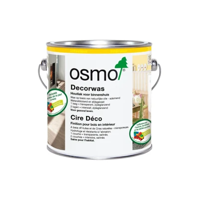 Afbeelding van Osmo Decorwas 3119 Zeidengrijs Transparant 125 ml