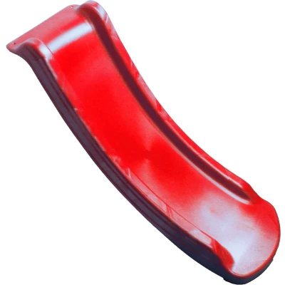 Afbeelding van Intergard Glijbaan tuin rood 120cm voor houten speeltoestellen