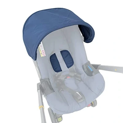 Afbeelding van Brogtorl Kinderwagen luifel, Zonnescherm Compatibel met Doona Autostoel (blauw)