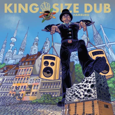 Afbeelding van Various Artists King Size Dub: Hamburg (LP)