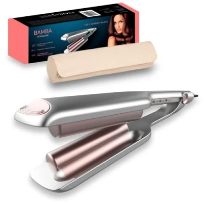 Afbeelding van Cecotec Ceramic Wave Straightener RitualCare 2000 Summer Waves. Tourmaline coating, Regelbare temperatuur, LCD, 1.8m 360 snoer, Inclusief reisetui.