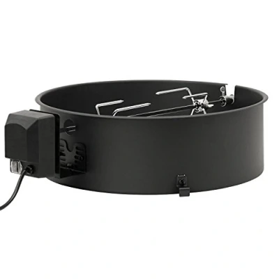 Afbeelding van BBQ Toro Grillspies set voor Weber kogelbarbecue (47 cm) en vele andere modellen, rotisserie, draaispies houtskoolgrill ..