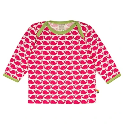Afbeelding van loud + proud Longsleeve voor kinderen, Maat: 98/104, Rosenrot