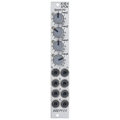 Afbeelding van Doepfer A 145 4 Quad LFO Slim Line modular synthesizer