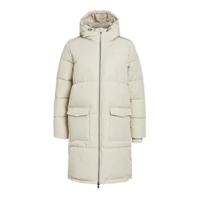 Afbeelding van Object Objzhanna L/S Winterjas Silver gray, Dames, Maat: Small, gray