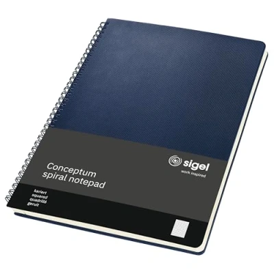 Afbeelding van SIGEL CO824 Spiralblock Conceptum, ca. A4, kariert, dunkelblau: Notebook Classic, Hardcover