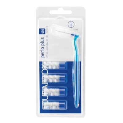Afbeelding van Curaprox Interdentaal Rager Perio Blauw Gehoekt 10mm