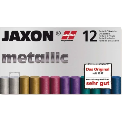 Afbeelding van Jaxon Oil Pastel Metallic Set of 2x6 Pastels
