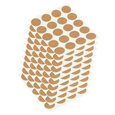 Afbeelding van EMUCA 4026430 Afdekdoppen voor schroeven, zelfklevend, beuken, Ø 13 mm, 200 stuks