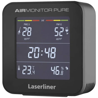 Afbeelding van Laserliner Fijnstofmeter AirMonitor Pure fijnstof, temperatuur, luchtvochtigheid met temperaat