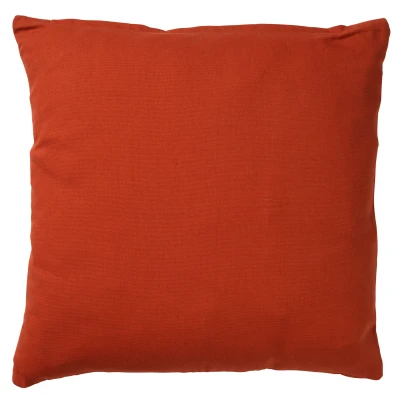 Afbeelding van Dutch Decor JAMES Kussenhoes 45x45 cm duurzaam katoen effen kleur Potters Clay oranje