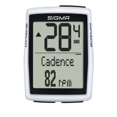 Afbeelding van Sigma BC 12.0 WR fietscomputer bedraad BikeTotaal.nl Zwart