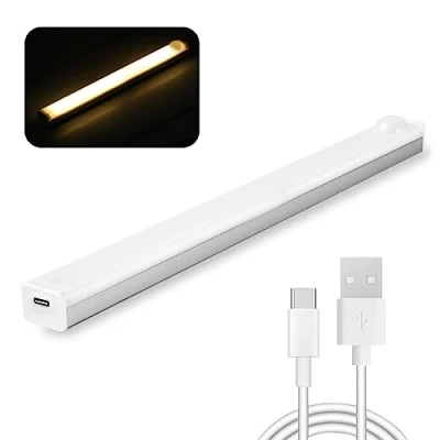 Afbeelding van VINMOOOG Ledstrip lamp verlichting onderbouwlamp keuken, 3 modi, dimbare kastverlichting met bewegingsmelder binnentrapverlichting keukenlamp