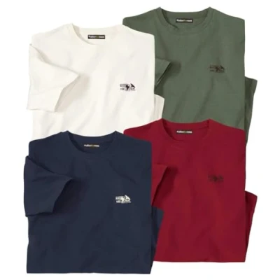 Afbeelding van ATLAS FOR MEN Set van 4 T shirts Atlas® XXL