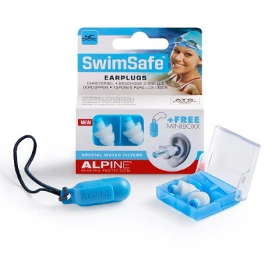 Afbeelding van 2x Alpine Oordopjes Swimsafe 1 set
