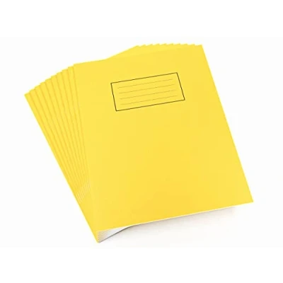 Afbeelding van Silvine Oefenboek 229 x 178mm Geregeld met Marge Geel (10 Pack)