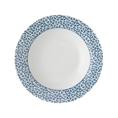 Afbeelding van Laura Ashley Bord Diep Floris 22 cm