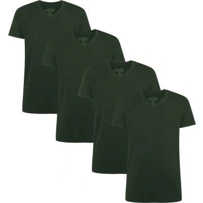 Afbeelding van Bamboo basics T shirt VELO Verpakking van 4