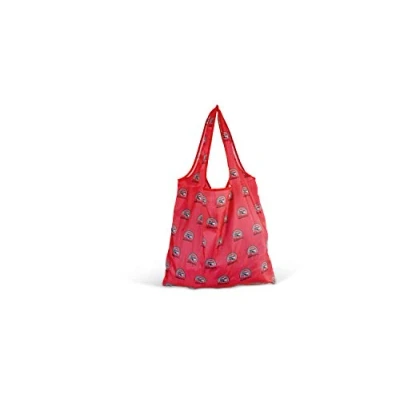 Afbeelding van BRISA VW Collection Volkswagen T1 Bus Transporter Shopper Zak, Opvouwbaar, Polyester Vintage Logo/Rood