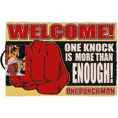 Afbeelding van One Punch Man Knock Deurmat